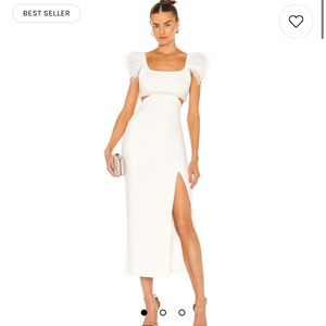 LIKELY Taliah Gown in White